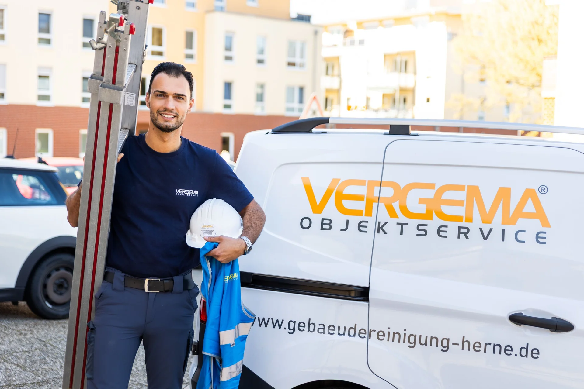 Visar Osmani für professionelle Gebäudereinigung Herne