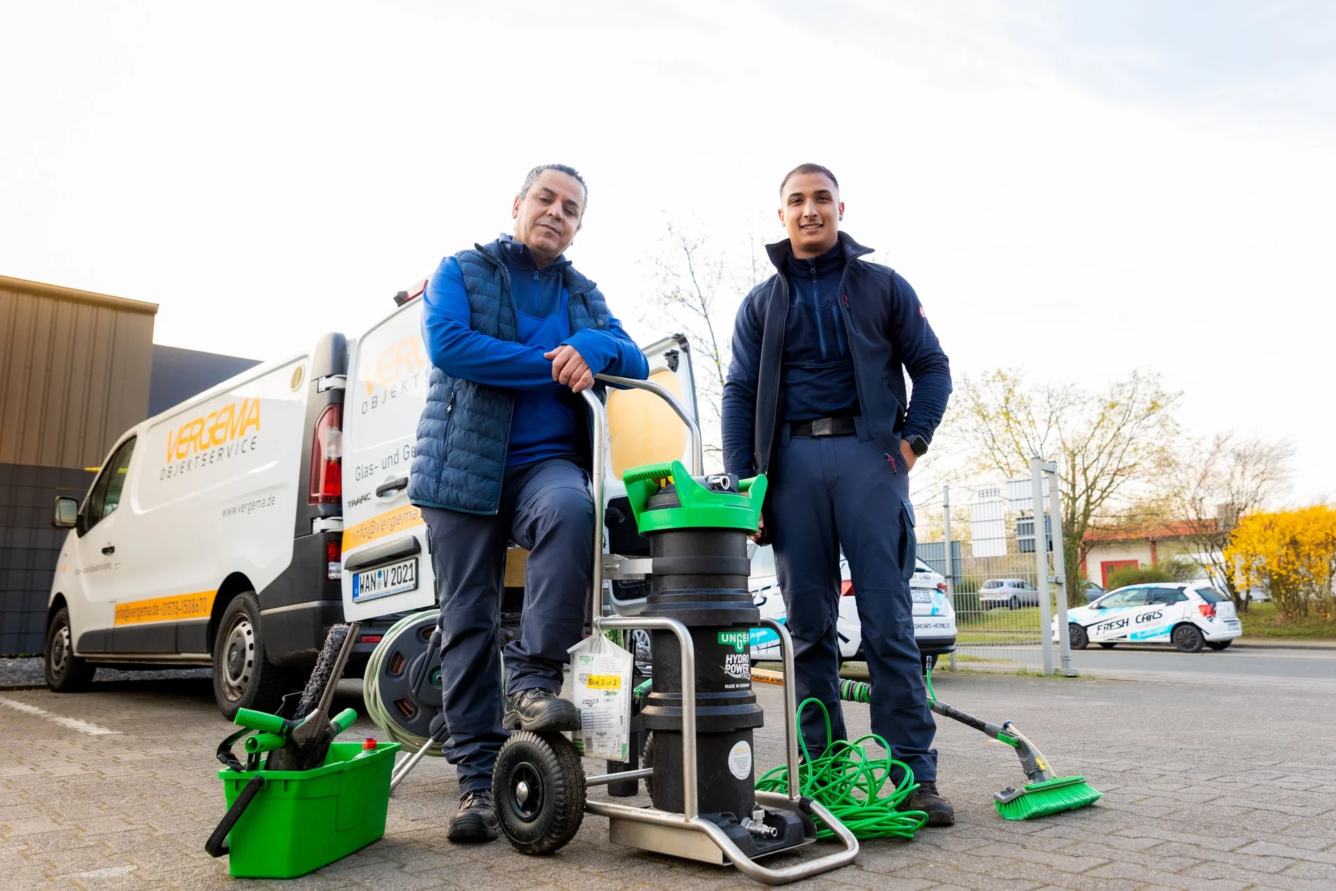 Professionelle Glasreinigung mit modernem Equipment Herne